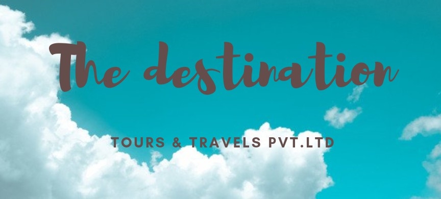 The destination tours and travels logo